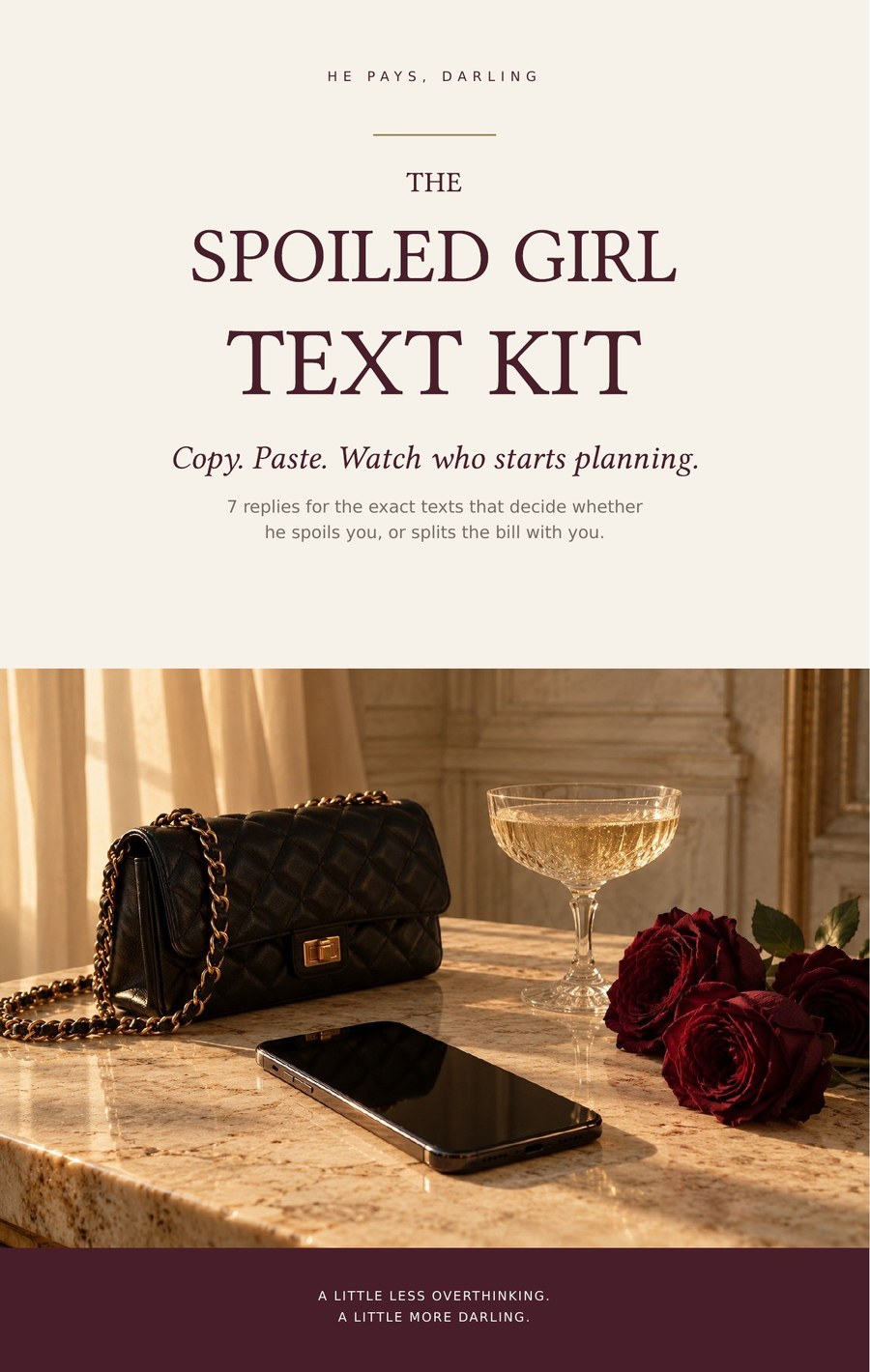 The Spoiled Girl Text Kit cover